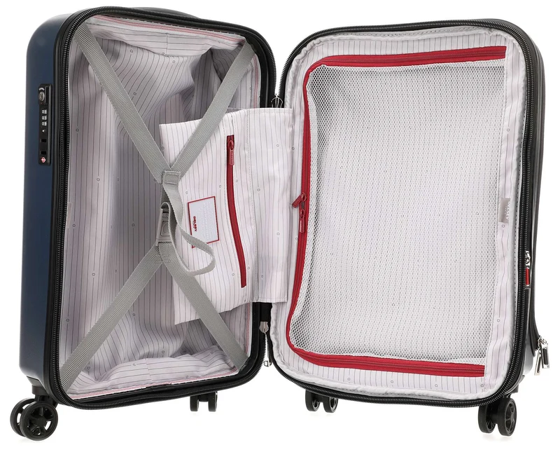 Delsey Paris Segur 2.0 4-Rollen Trolley blau