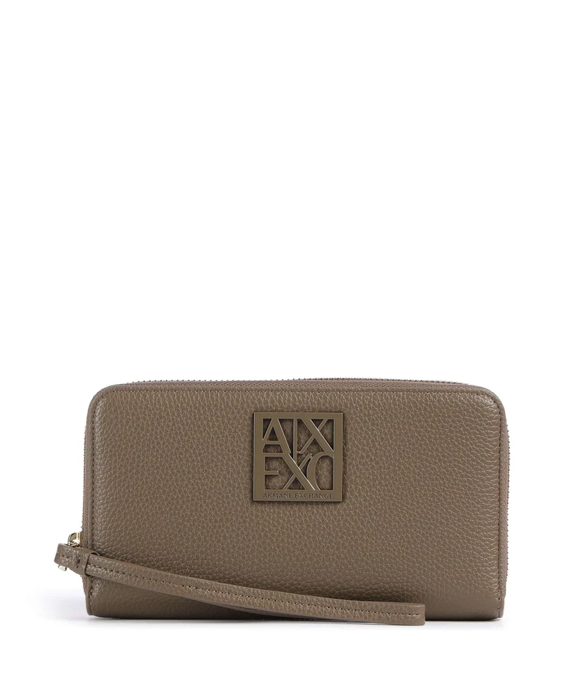 Armani Exchange Susy Soft Geldbörse dark taupe