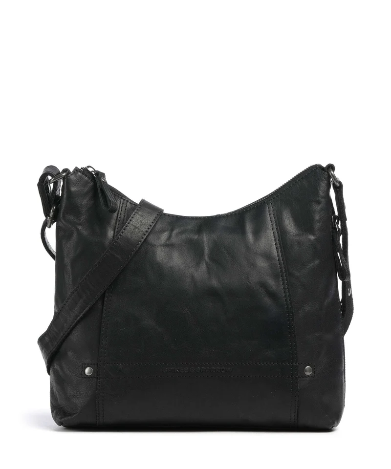 Spikes & Sparrow Bronco Jessyca Umhängetasche black