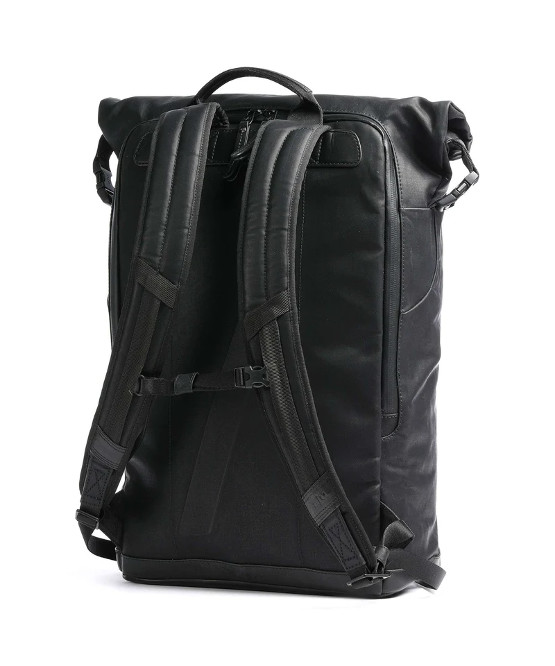 Aunts & Uncles Japan Matsuyama Rolltop Rucksack black