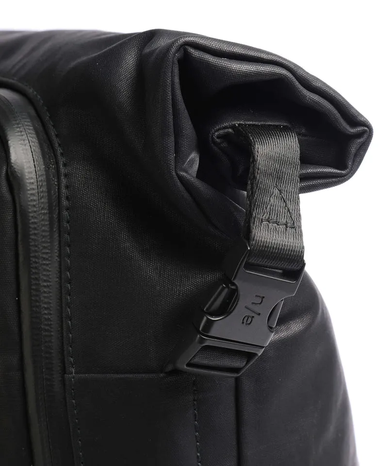 Aunts & Uncles Japan Matsuyama Rolltop Rucksack black