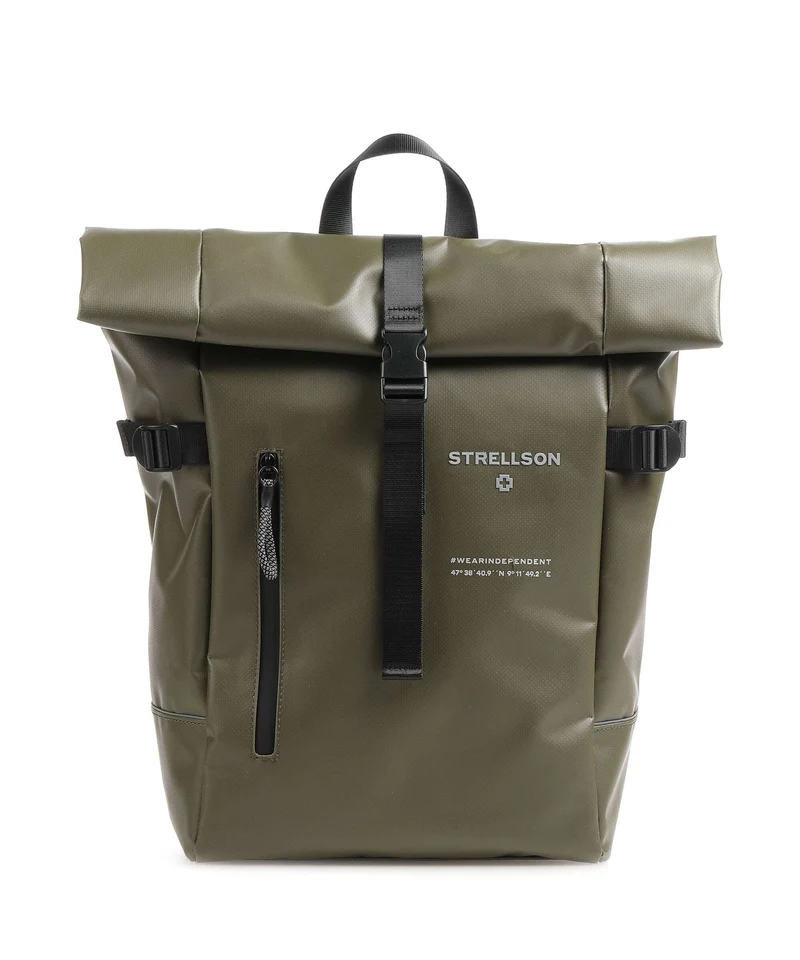 Strellson Stockwell 2.0 Rolltop Rucksack khaki