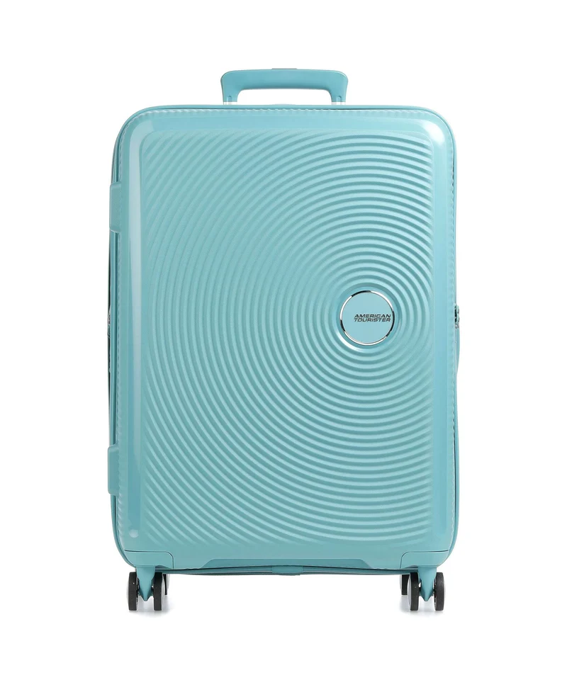 American Tourister Soundbox 4-Rollen Trolley turquoise tonic
