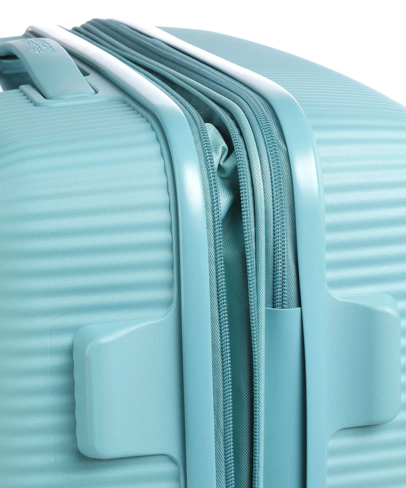 American Tourister Soundbox 4-Rollen Trolley turquoise tonic