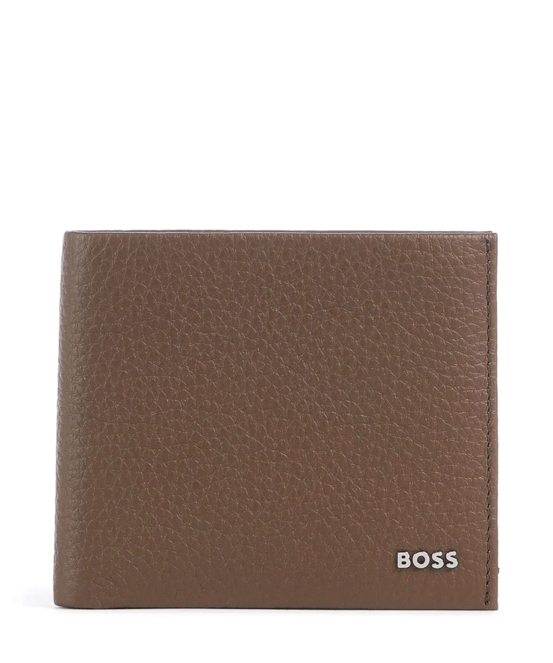 BOSS Crosstown Kreditkartenetui medium brown