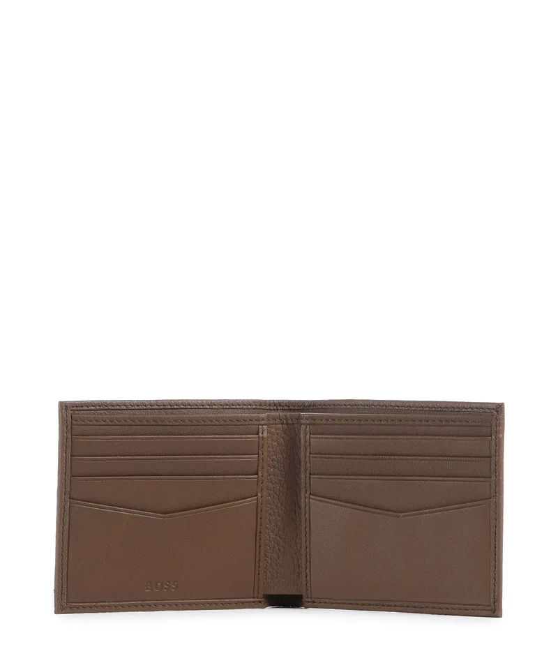 BOSS Crosstown Kreditkartenetui medium brown