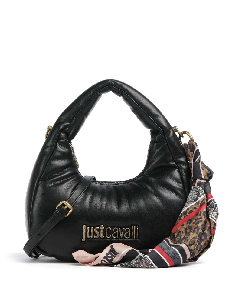 Just Cavalli Puffy Foulard Handtasche black