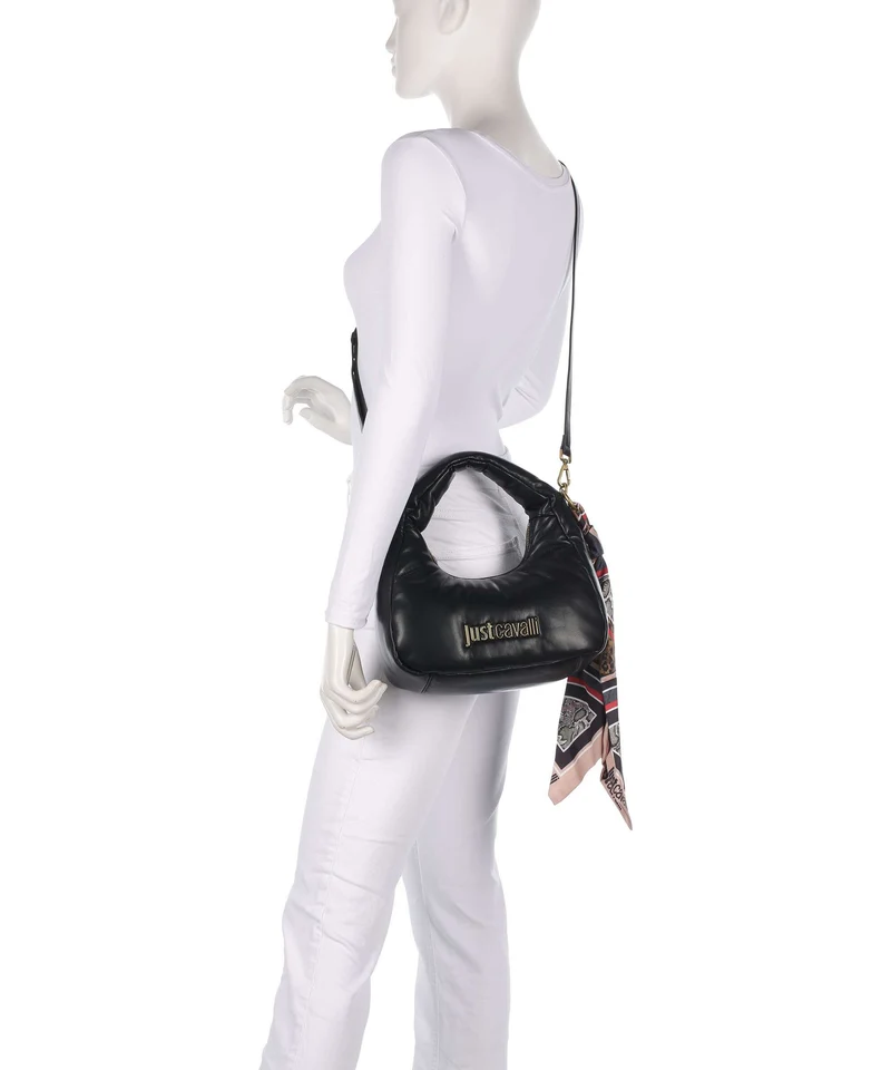 Just Cavalli Puffy Foulard Handtasche black