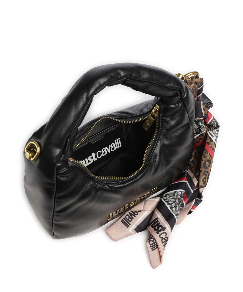 Just Cavalli Puffy Foulard Handtasche black