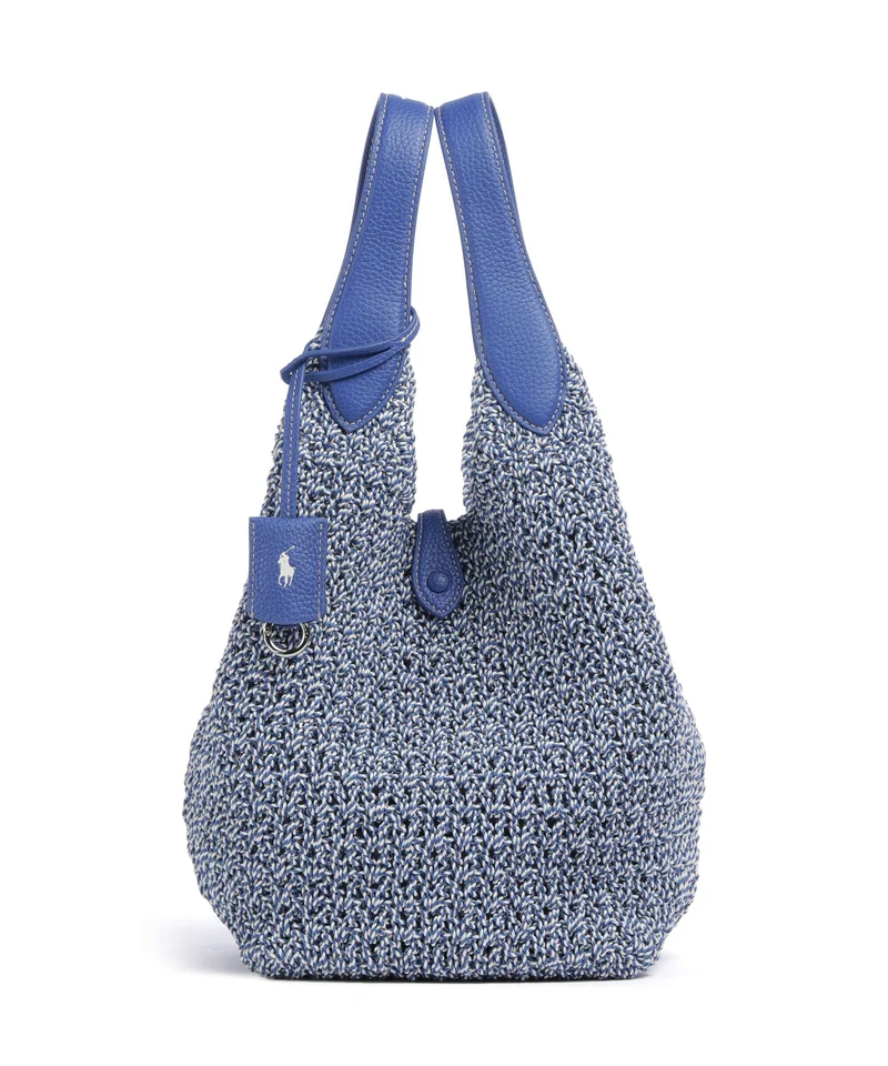 Polo Ralph Lauren Play Medium Handtasche bright blue/optic white