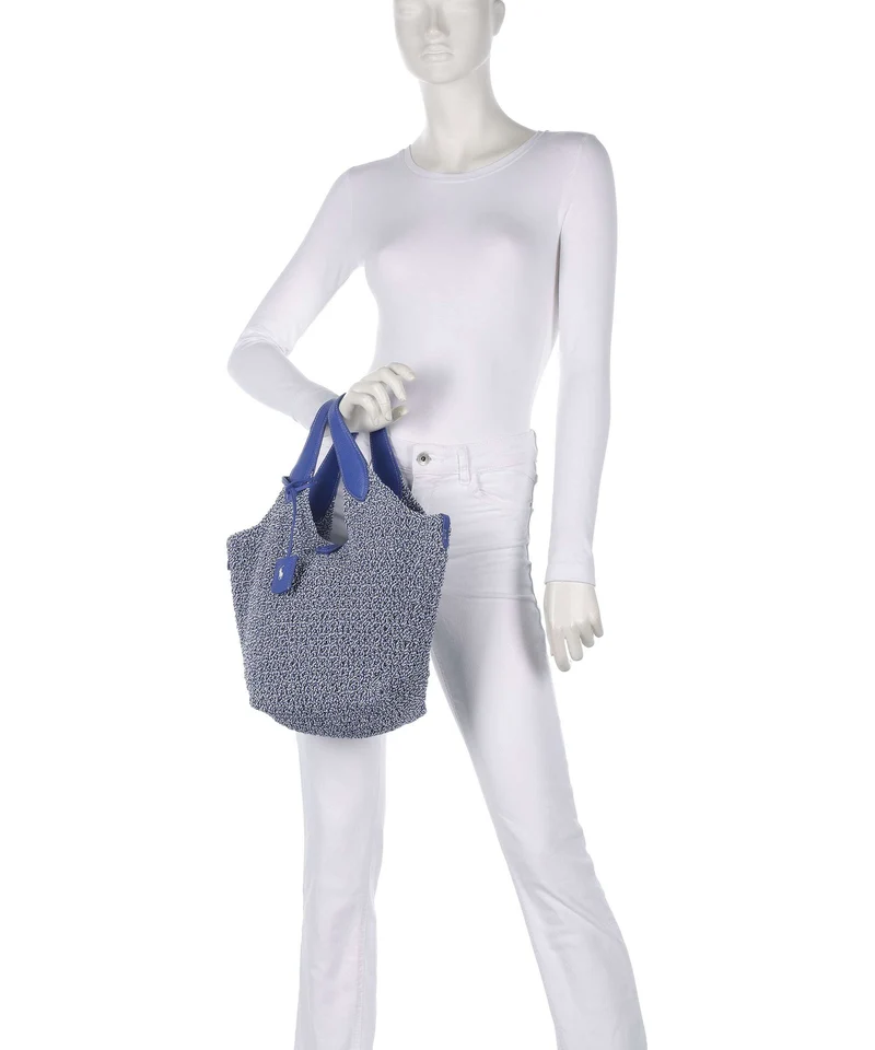Polo Ralph Lauren Play Medium Handtasche bright blue/optic white
