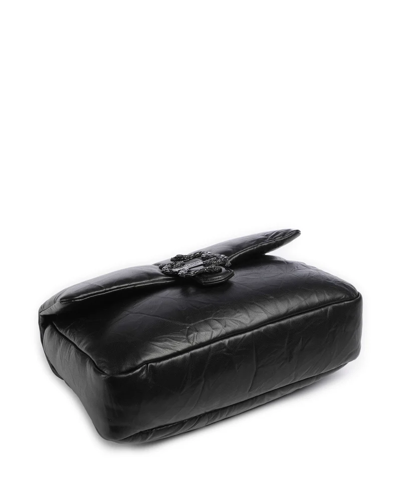Just Cavalli Iconic Snakes Puffy Schultertasche black