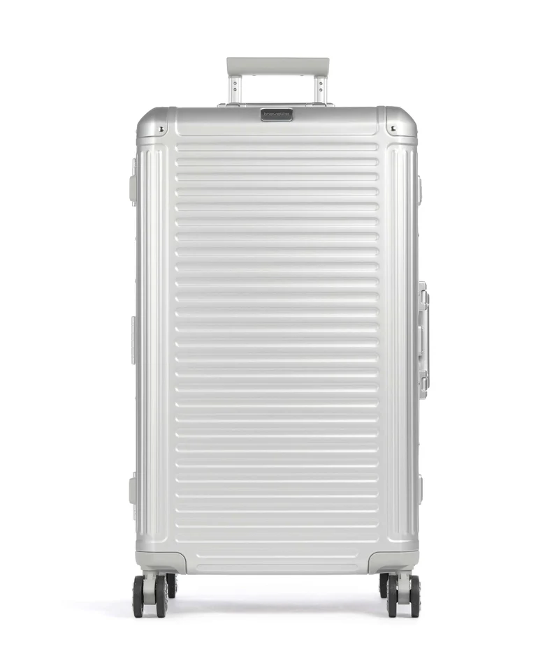 Travelite Next 4-Rollen Trolley silber
