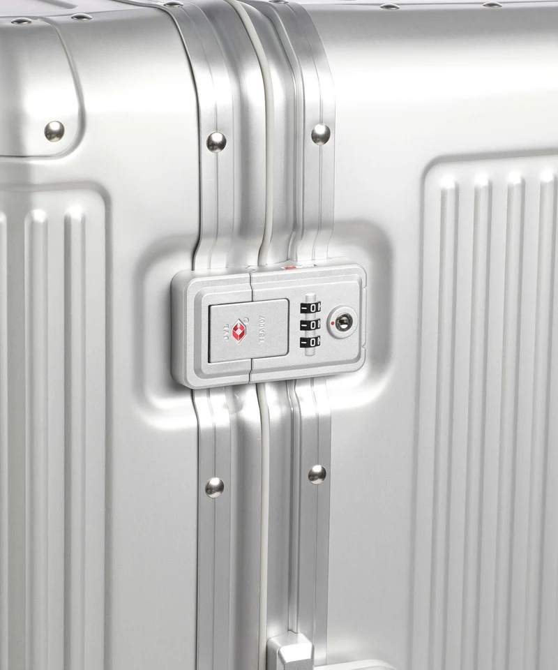 Travelite Next 4-Rollen Trolley silber