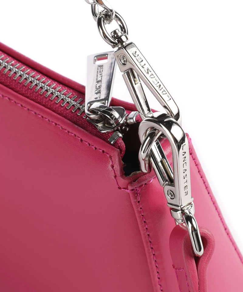 Lancaster Suave Even Schultertasche fuxia