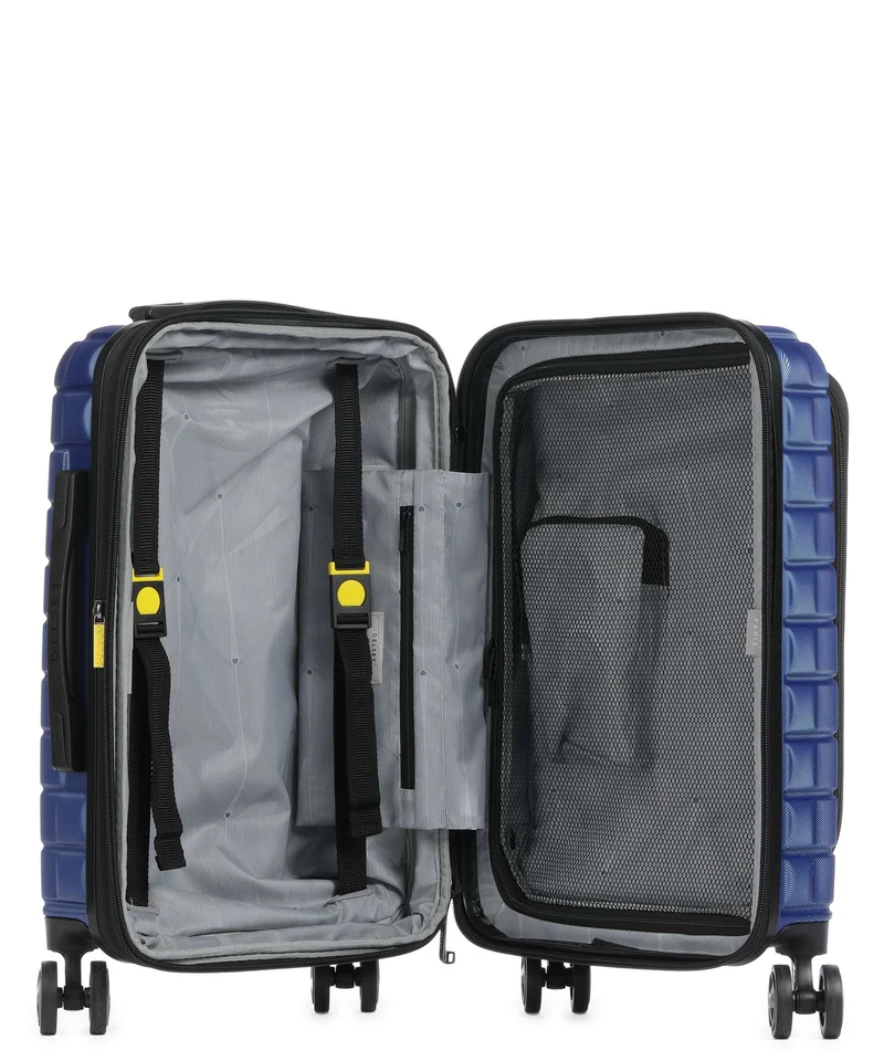 Delsey Paris Shadow 5.0 4-Rollen Trolley blau
