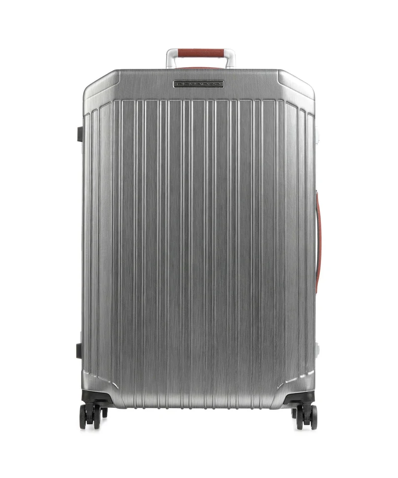 Piquadro PQLM 4-Rollen Trolley black/natural tan