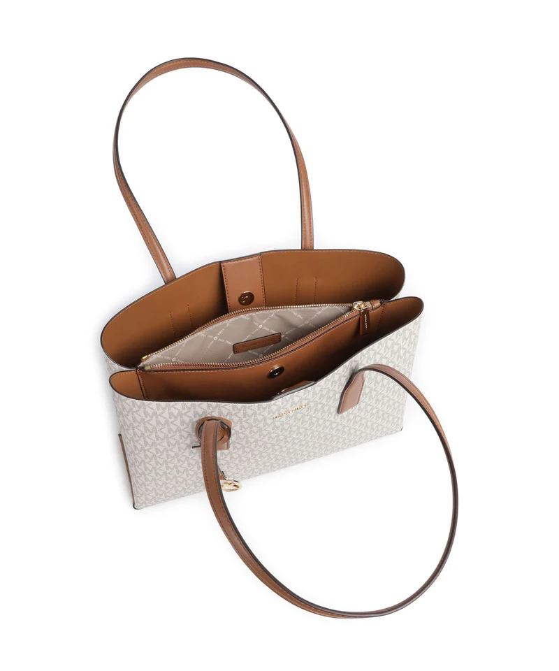 Michael Kors Ruthie Shopper vanilla/acorn