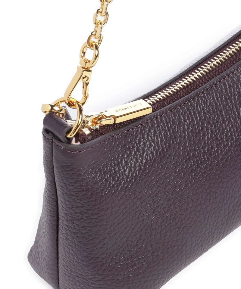 Coccinelle Aura Schultertasche prune