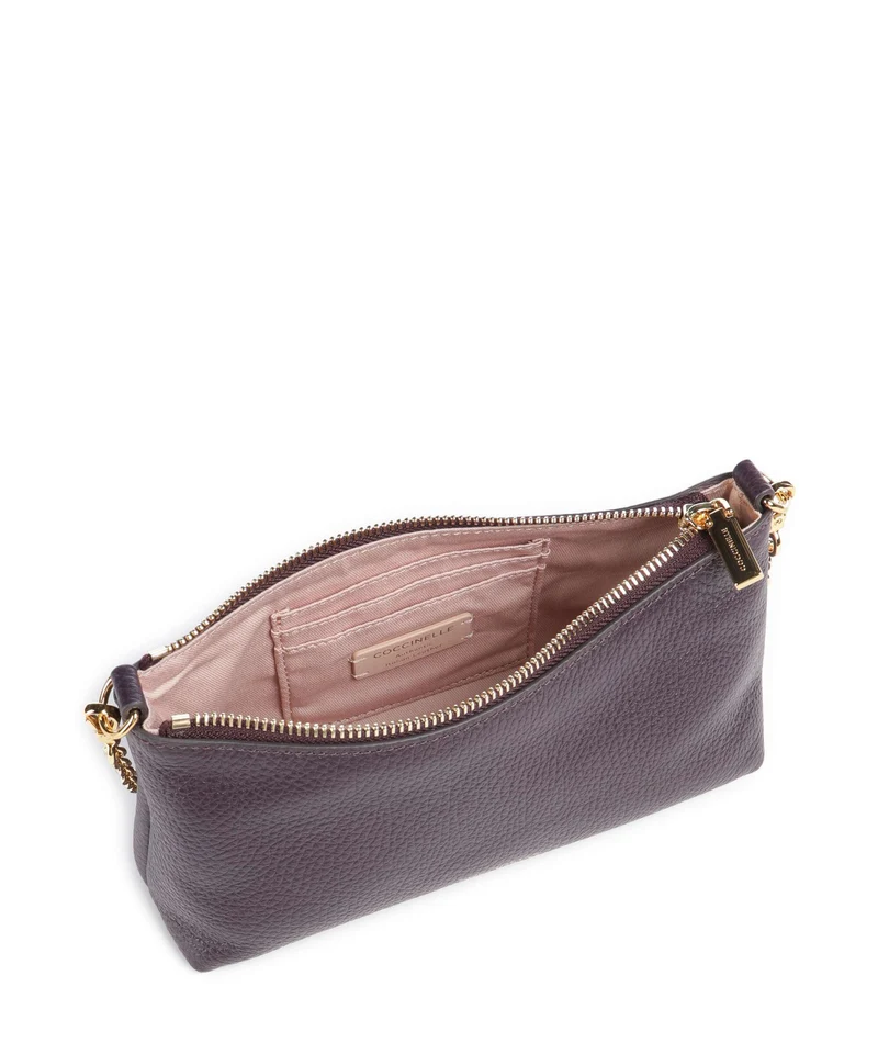 Coccinelle Aura Schultertasche prune