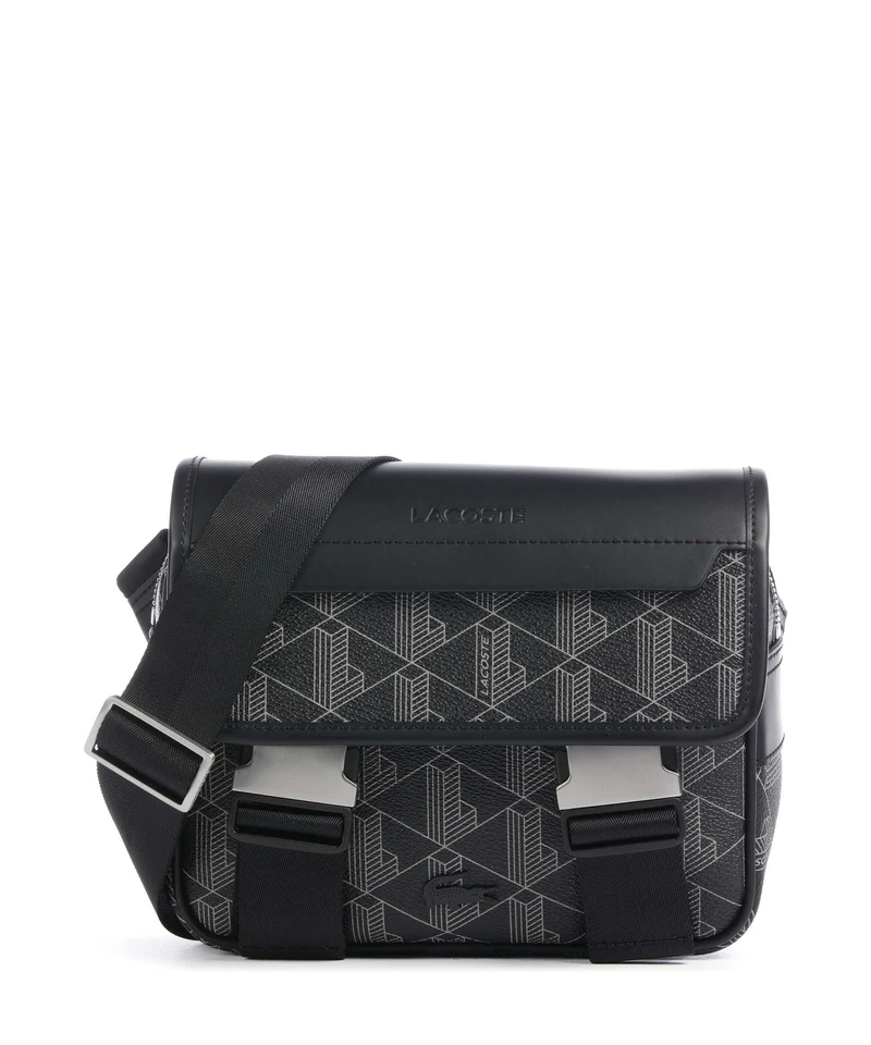 Lacoste The Blend Umhängetasche monogram noir/gris