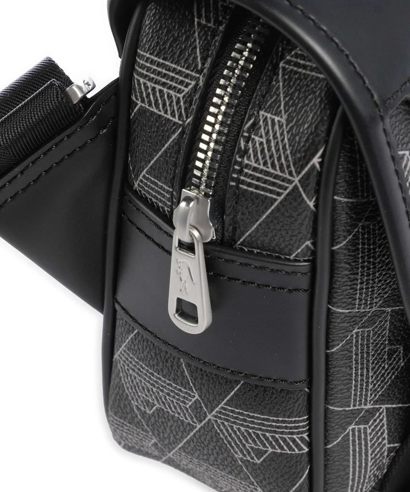 Lacoste The Blend Umhängetasche monogram noir/gris