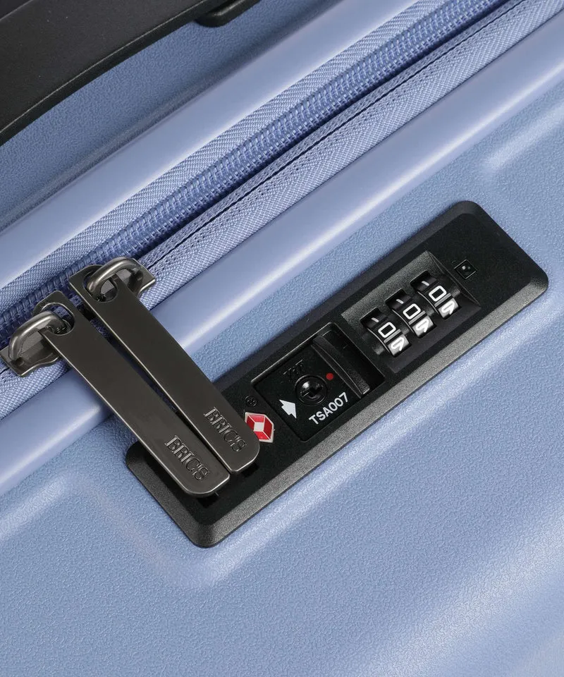 Brics BY Ulisse 4-Rollen Trolley grey blue