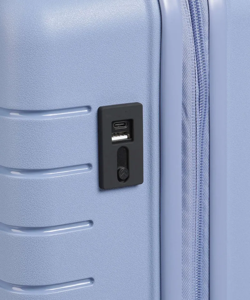 Brics BY Ulisse 4-Rollen Trolley grey blue