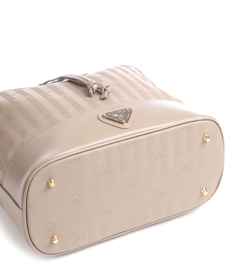Maison Mollerus Vinerus Niesen Bucket Handtasche taupe
