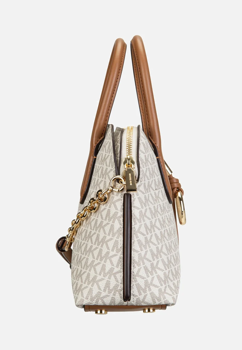 Freddie Medium Dome Chn Stchl Vanilla/Acorn - Henkeltasche