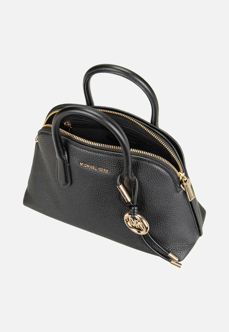 Freddie Medium Dome Chn Stchl Black - Henkeltasche