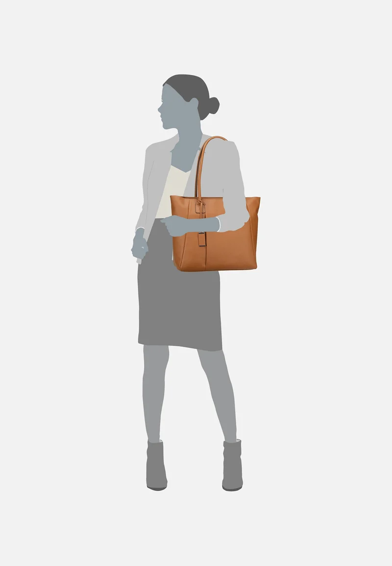 Pure 7225 Cognac - Shopper