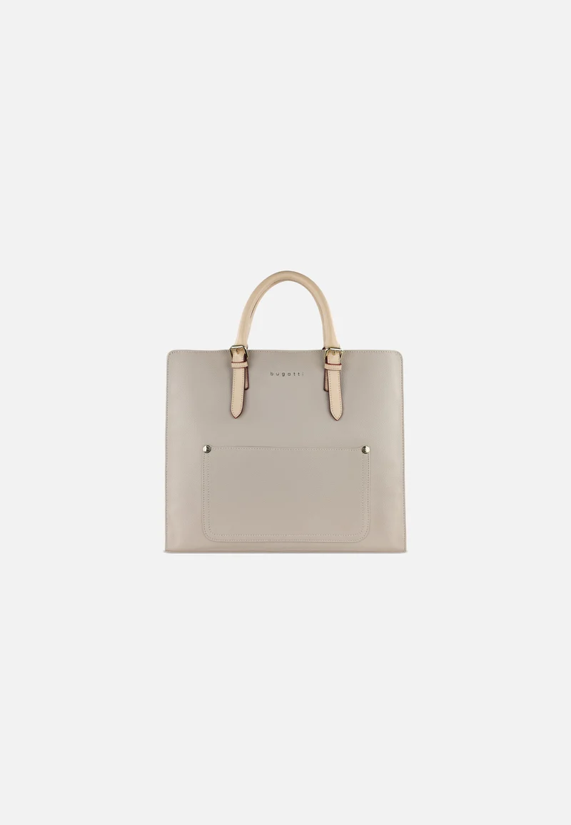 Ella Top Handle L Beige - Tote Bag