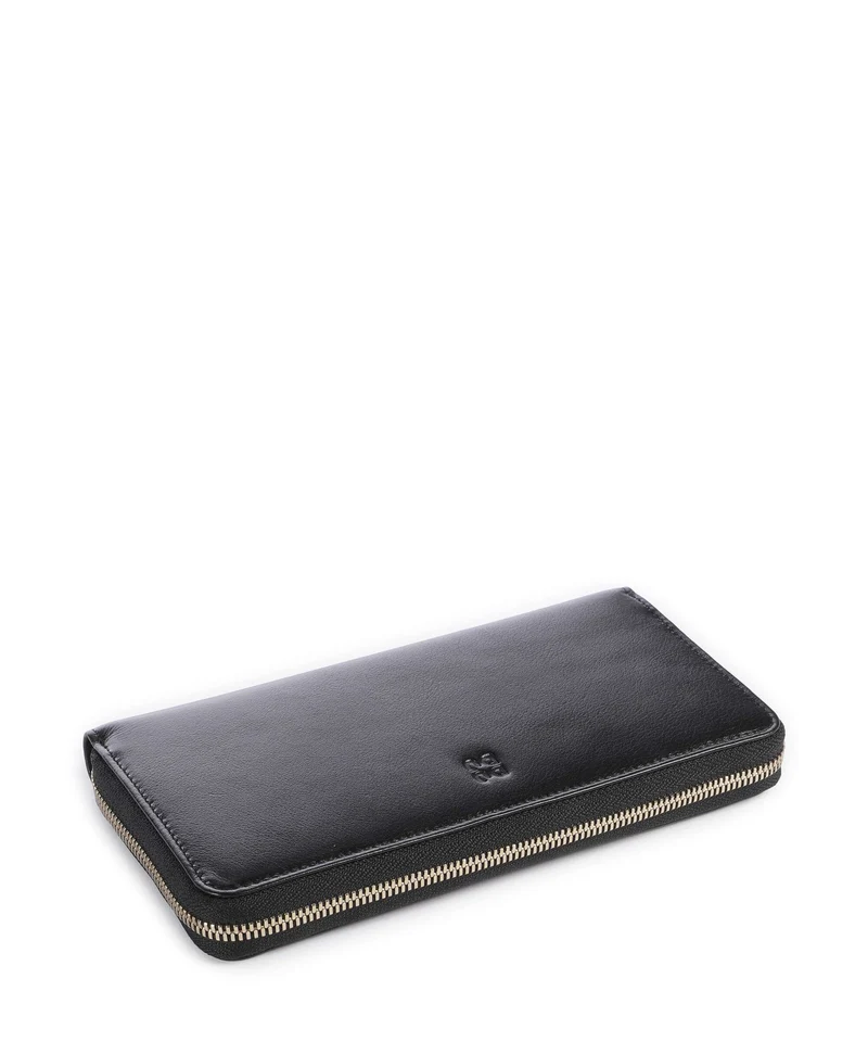 DuDu Bags Ustica Geldbörse black lavander