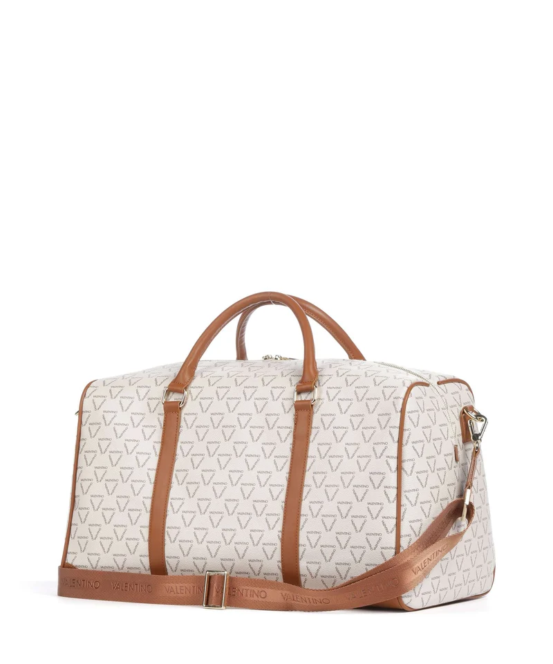 Valentino Bags Lady Re Weekender bianco/cuoio