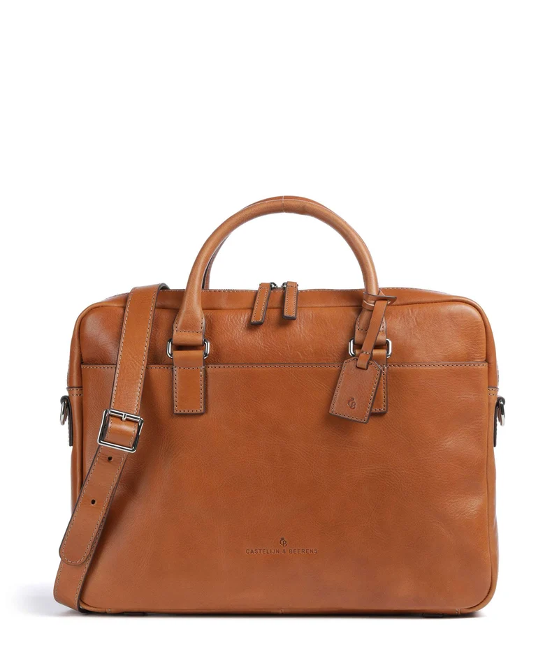 Castelijn & Beerens Heritage Aktentasche light brown