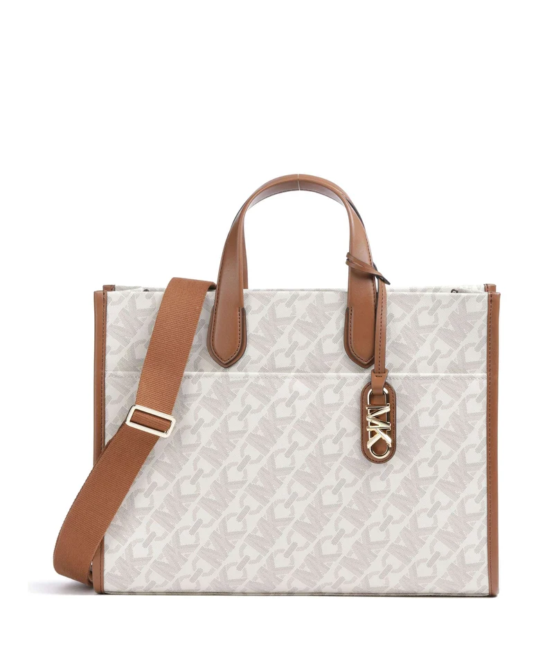 Michael Kors Gigi Handtasche vanilla/luggage