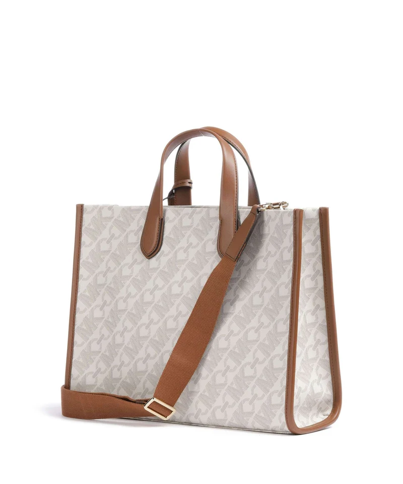 Michael Kors Gigi Handtasche vanilla/luggage