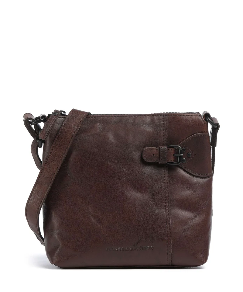 Spikes & Sparrow Bronco Serina Umhängetasche dark brown
