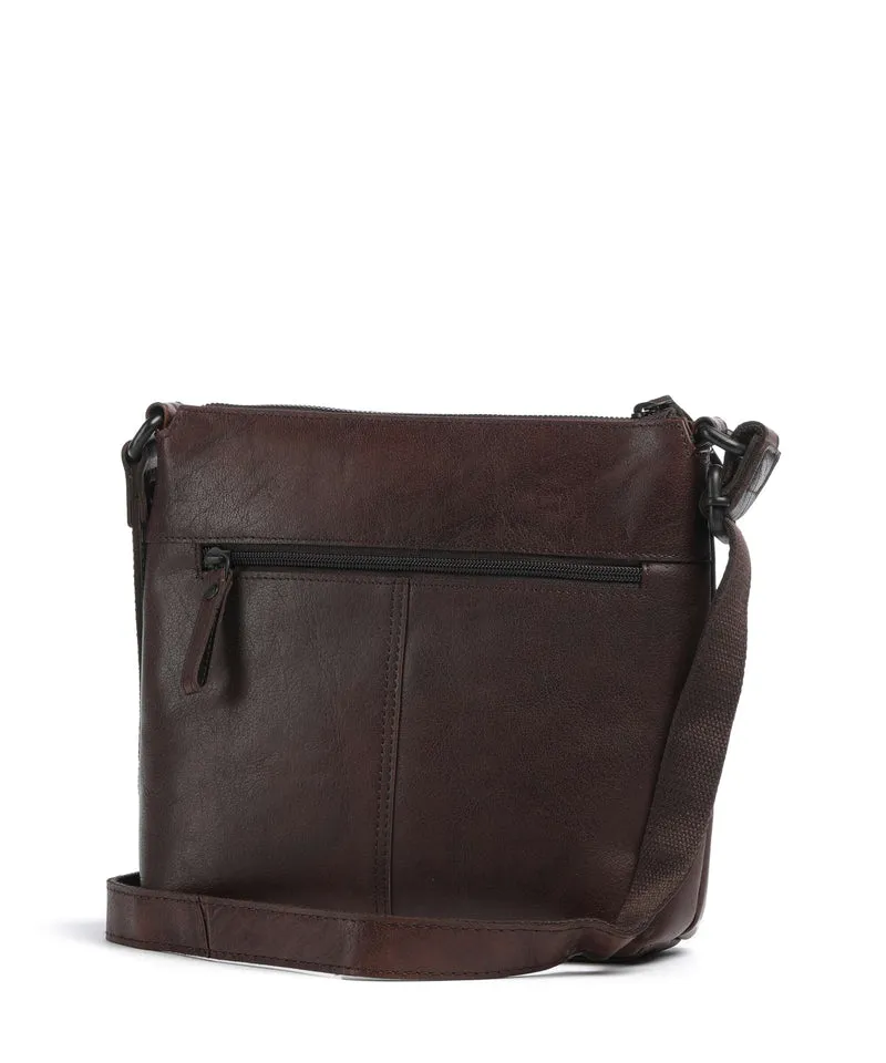 Spikes & Sparrow Bronco Serina Umhängetasche dark brown