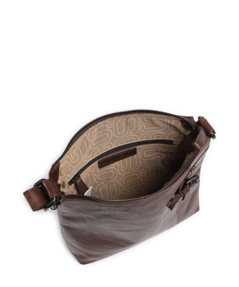 Spikes & Sparrow Bronco Serina Umhängetasche dark brown