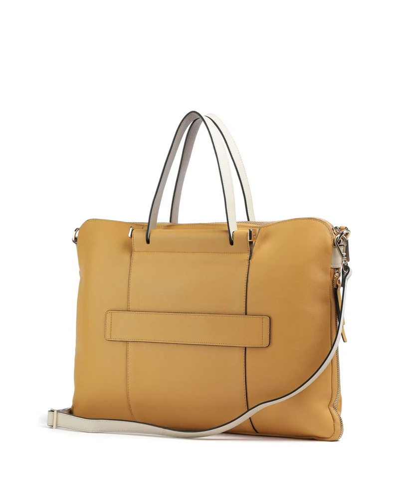 Piquadro Circle Aktentasche yellow/beige