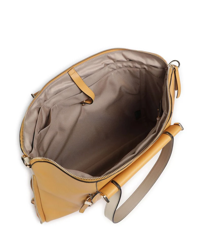 Piquadro Circle Aktentasche yellow/beige