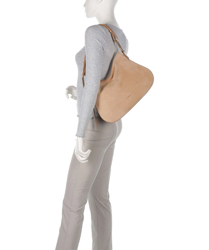 Coccinelle Magie Suede Beuteltasche skin