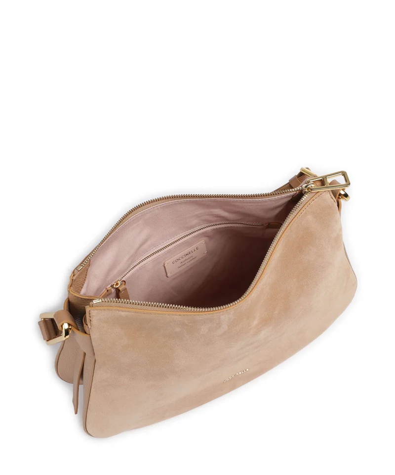 Coccinelle Magie Suede Beuteltasche skin