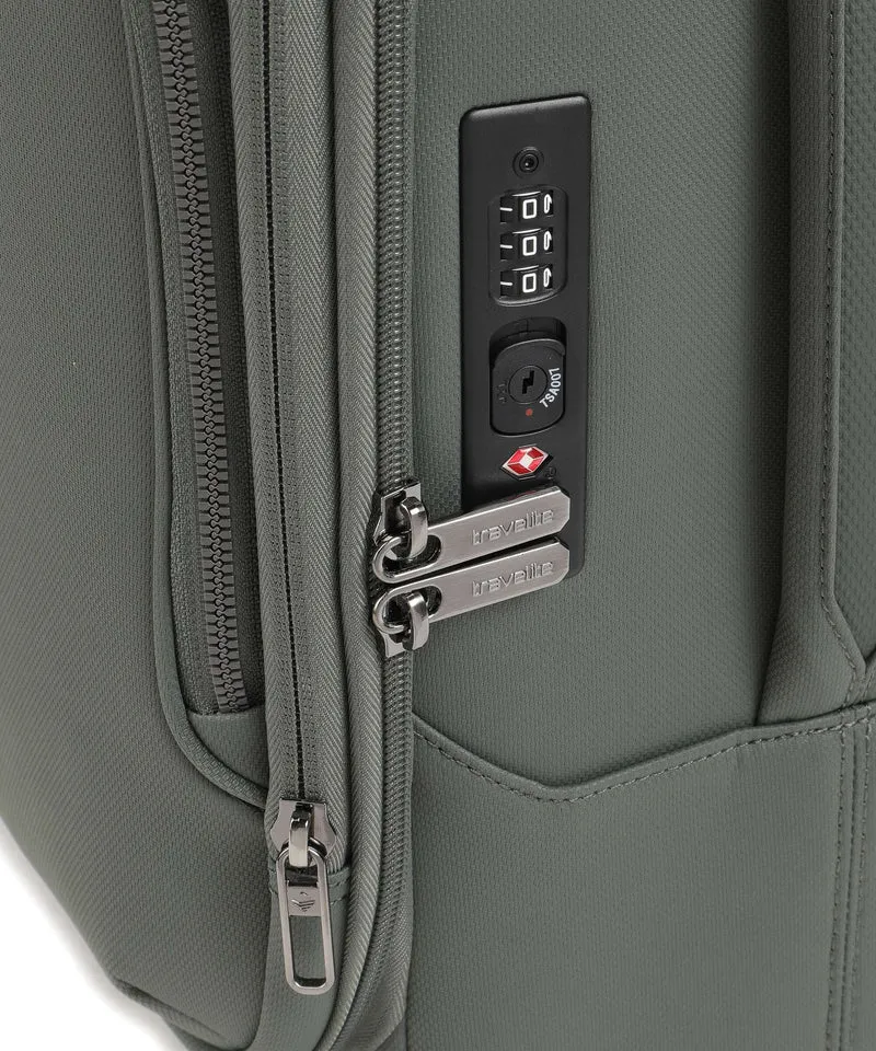 Travelite Priima S 4-Rollen Trolley oliv