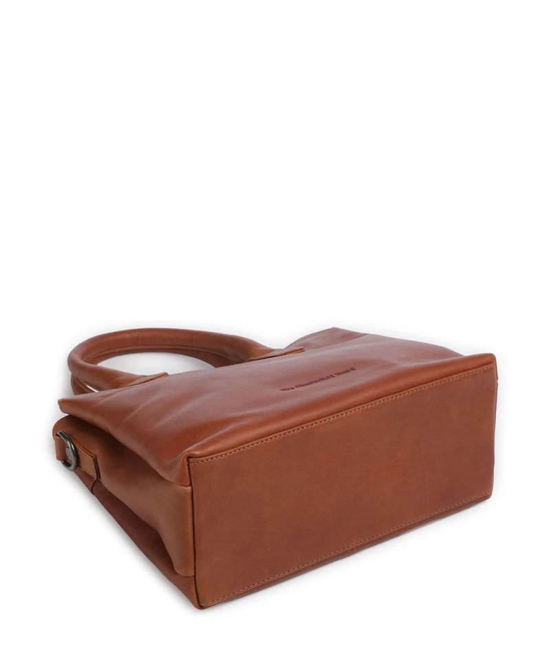 The Chesterfield Brand Wax Pull Up Cow Hermosa Handtasche cognac