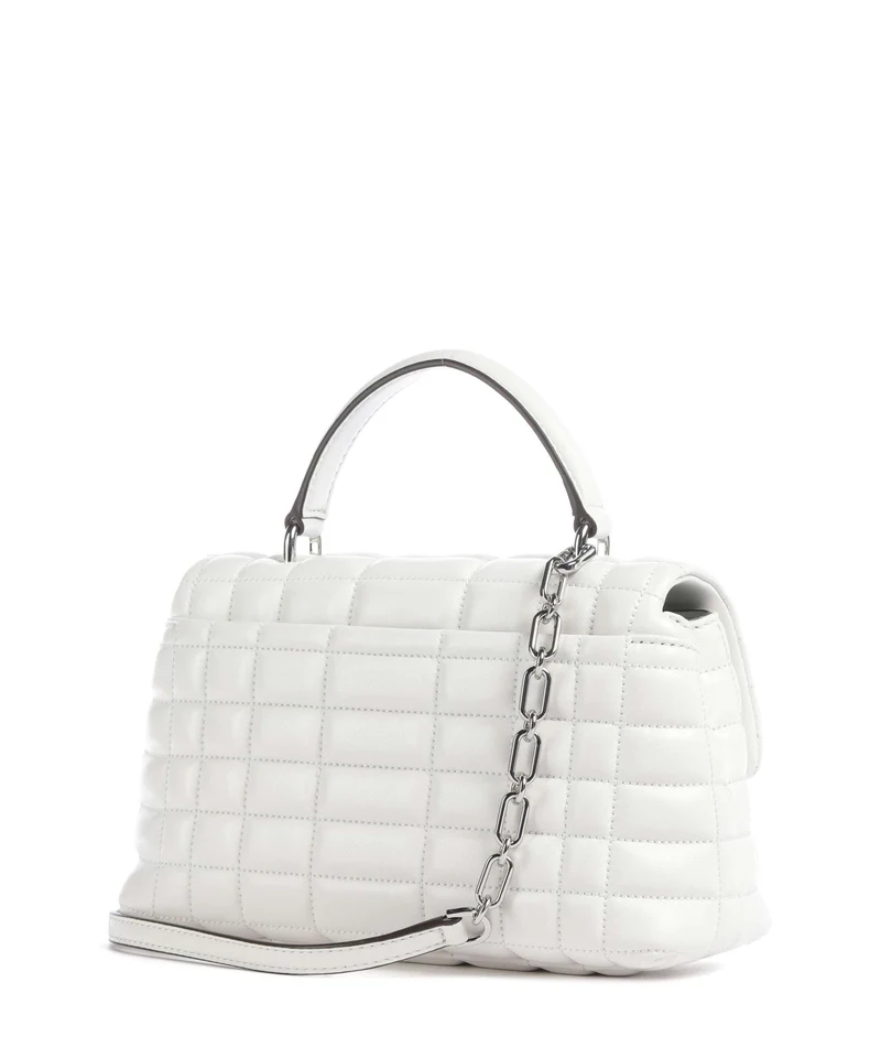 Michael Kors Tribeca Medium Handtasche optic white