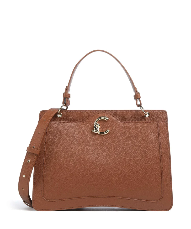 Coccinelle C-Me Handtasche cognac