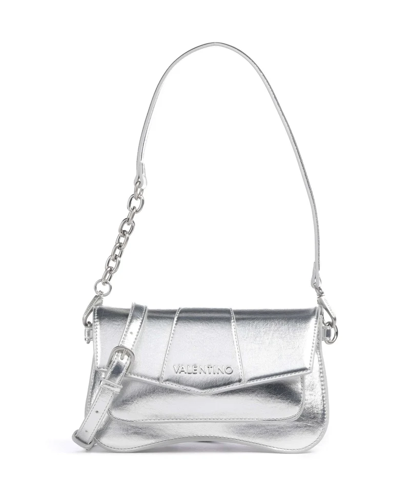 Valentino Bags Unika Schultertasche argento